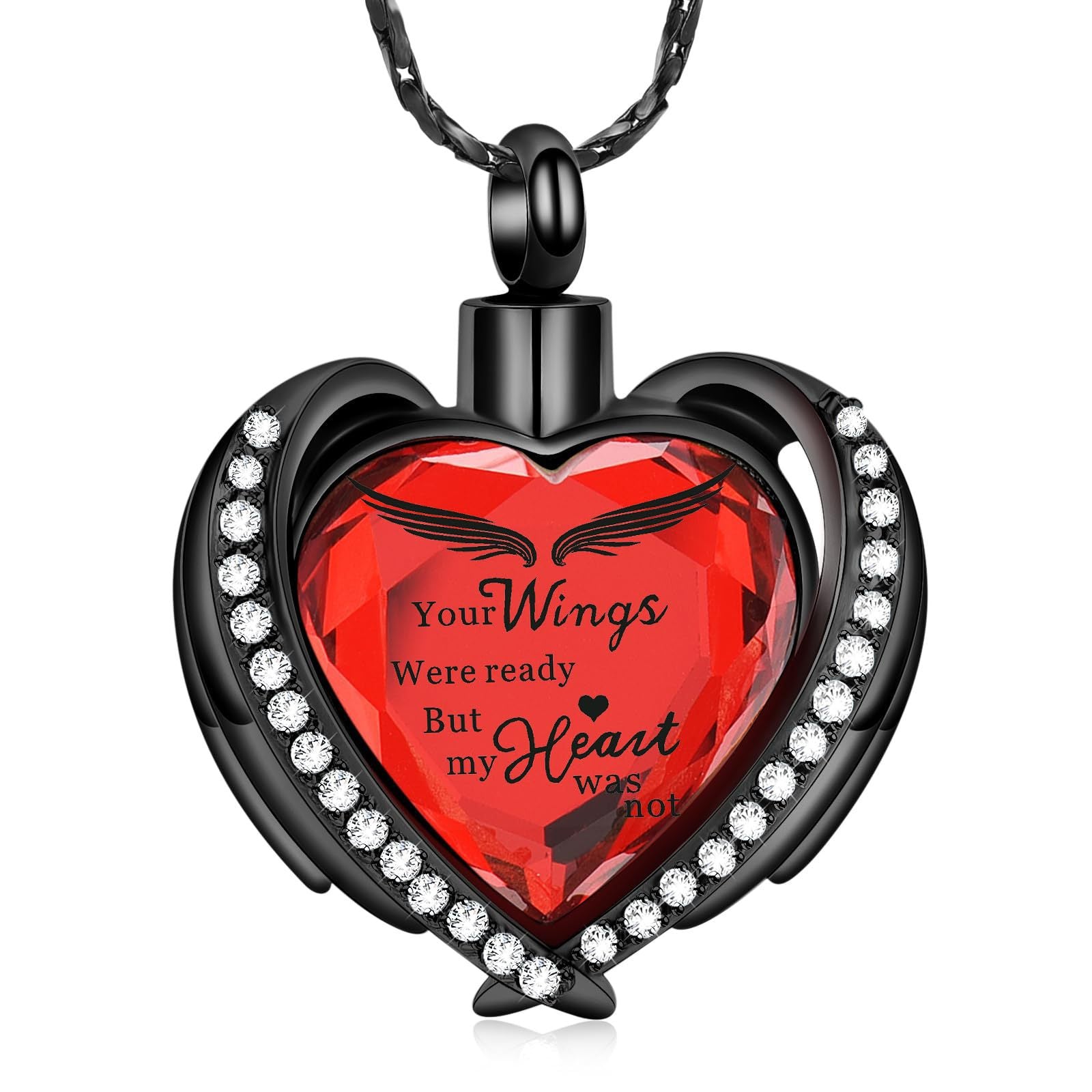 Wholesale Heart Pendant Personalized Stainless Steel Love Urn Necklaces
